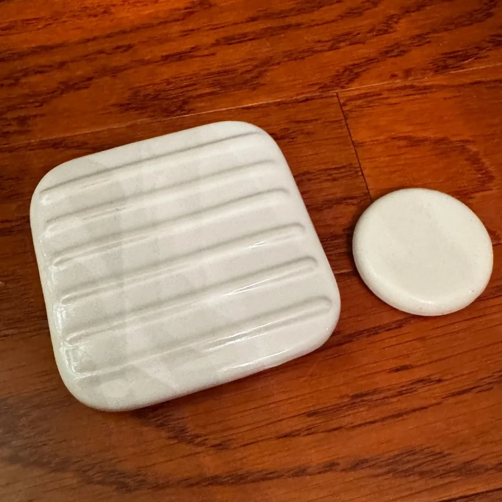 Threshold White Ceramic Cream and Sugar Set